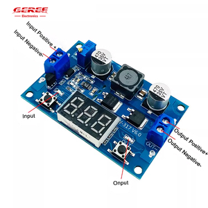 100W DC DCステップアップパワーコンバータLEDディスプレイ電圧調整可能入力3.0-35V出力3.5-35Vデジタル電圧計 - Product Image 2