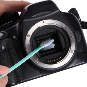 KAMPHO temizleme pamuklu çubuk köpük ucu CCD/CMOS sensör temiz sünger swablar DSLR dijital kamera Lens için - Product Image 3