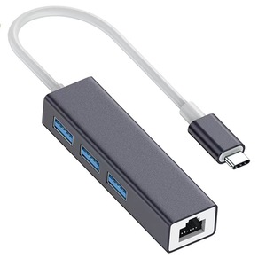 <strong>Type</strong> C Gigabit Ethernet Adapter Usb 3.1 <strong>Network</strong> Card to Rj45 Lan 10/100/1000 Mbps External for Windows 10 <strong>Computer</strong> Accessories - Product Image 5