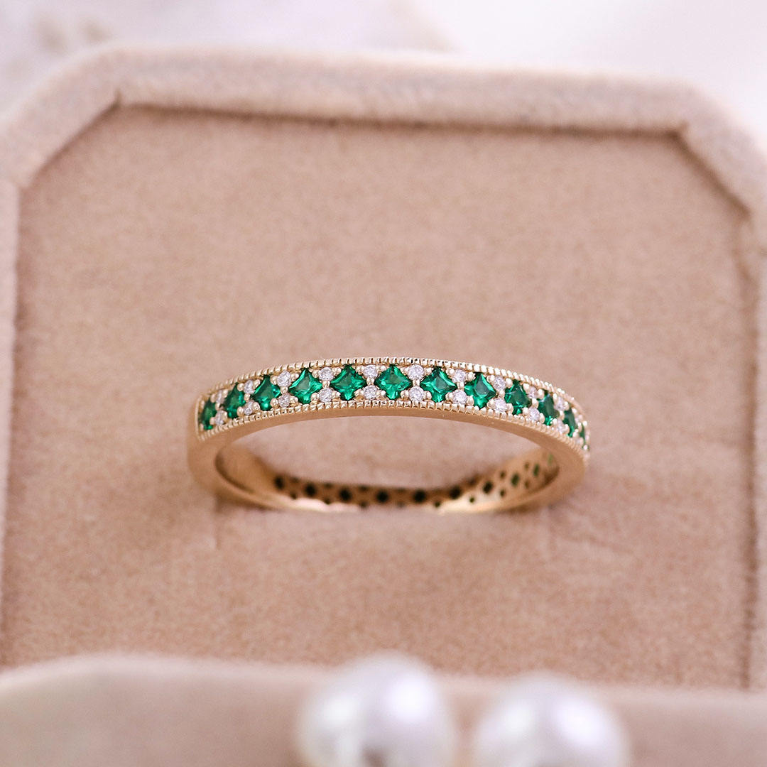 real solid 10k Gold Gemstone ring