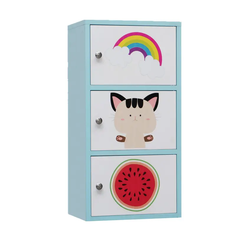 Baby wardrobe Children Toys Storage Cabinets for bedroom Hot Sale Toy Chest Kindergarten Children Cabinets