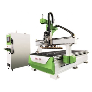 Enrutador Cnc ATC para carpintería, máquina de tallado CNC 1325 para puerta de armario de cocina, cambiador de herramientas lineales, máquina de grabado, enrutador Cnc - Product Image 4