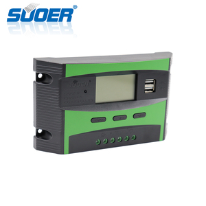 Suoer intelligente solare Controller batteria 12V/24V PWM modalità di ricarica 20A con Display LCD per caricabatterie 10A 30A 40A - Product Image 6