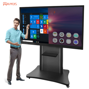 55/65/75/86&quot; Dual <strong>Systems</strong> All in One Lcd Interactive Monitor Meeting Touch <strong>Display</strong> for School or Conference Screen Projector - Product Image 1