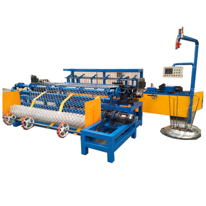 PromotionFully Automatic Diamond Wire Mesh <strong>Net</strong> Chain Link Fence <strong>Net</strong> Making <strong>Machine</strong> - Product Image 2