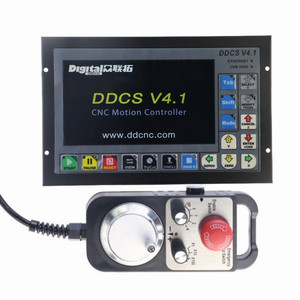 Ddcsv4.1 Controller Offline CNC 3 assi 500Khz G Code Mach3 USB Ethernet Controller Cnc Gsk simile + volantino di arresto di emergenza Mpg - Product Image 1