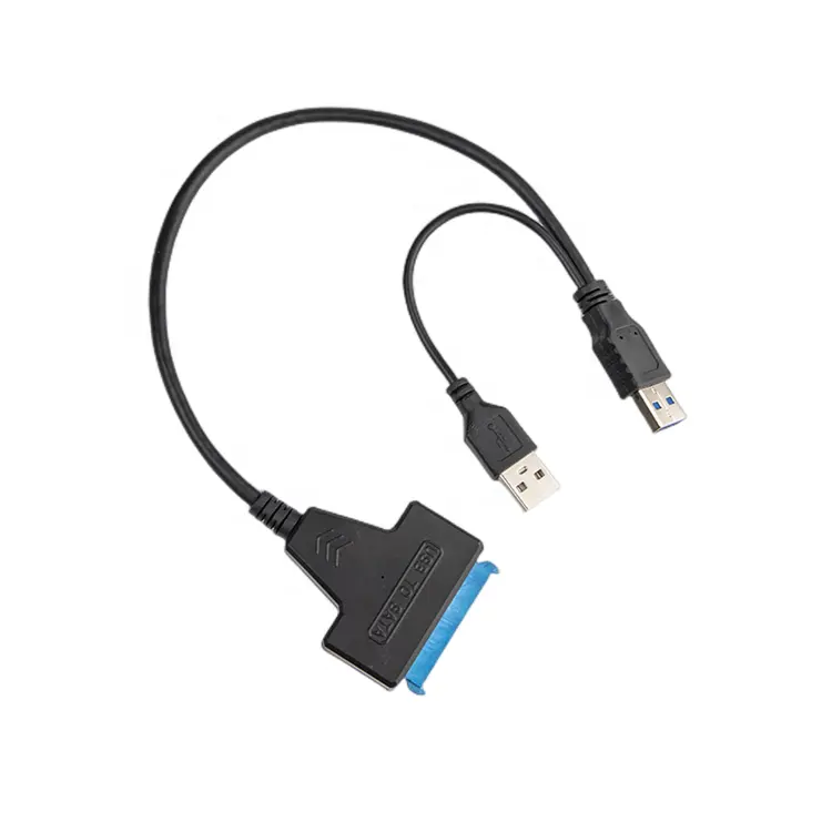Сверхскоростной кабель для передачи данных с Usb 3,0 на SATA 22 pin