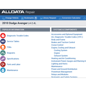 2024 Alle Daten Reparatur 10.53 Software Diagnose Fehler Code Diagramme Wartung Online-Konto Alldata Auto Repair Software - Product Image 2