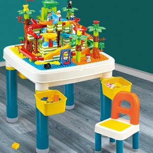 3 + çocuklar building lo yapı taşı büyük parçacık yapı taşı masa + 1088 adet plastik bloklar DIY oyuncaklar 100 + stilleri palo PA030304 - Product Image 2