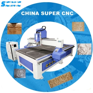 Supercnc 3D 3 ejes DSP control máquina de talla de madera 1325 máquina enrutadora CNC enrutadores de madera corte - Product Image 1