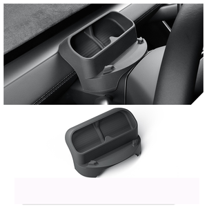 הגה נייד תיבת אחסון קדמי עבור tesla מודל y ערער y ערער 2025 אביזרים לרכב מחזיק טלפון