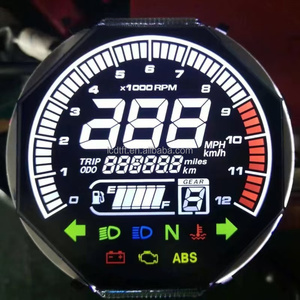 Shenzhen factory Custom Design pannello LCD TN modulo Display in vetro personalizzato 7 segmento LCD HTN schermo LCD per purificatore d'aria - Product Image 3