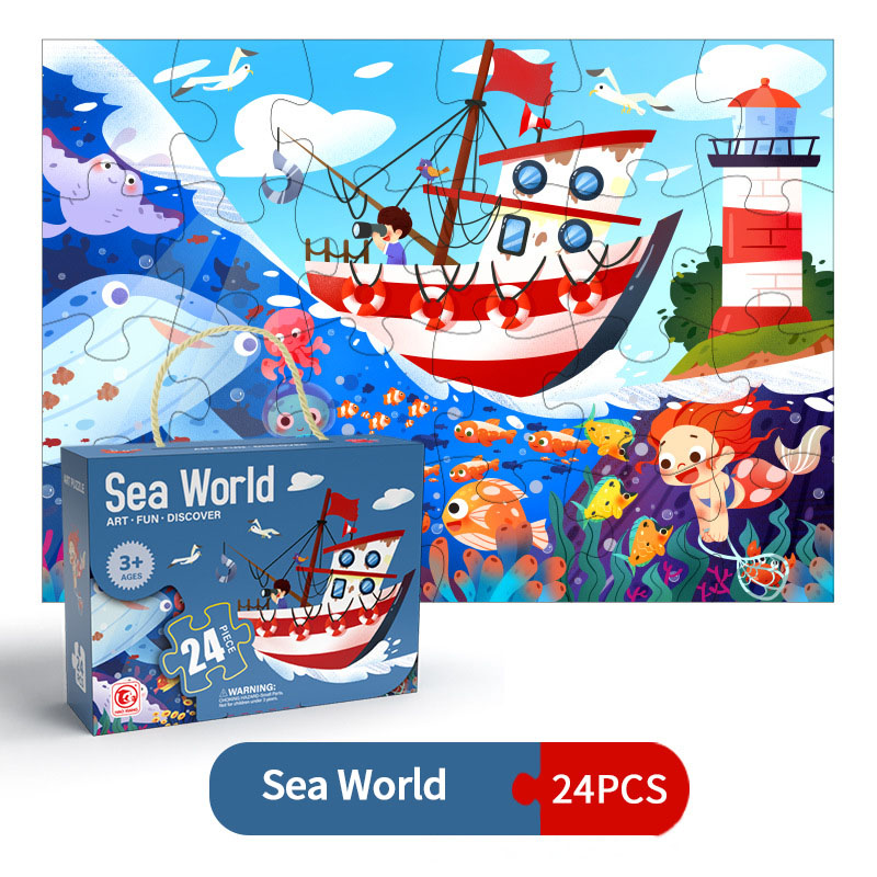 Monde de la mer 24pcs