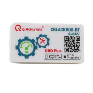 OEM Super BLE327 White Color OBD2 Bluetooth 4.0 Auto Scanner Adapter with Car HUD Display Function for <strong>Android</strong> &amp; IOS Mobile - Product Image 1