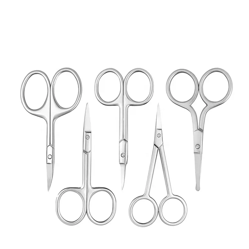 Eliter Amazon Hot Sell Wholesale Stainless Steel Types Of Nail Scissors Scissors Russian Cuticle Nail Scissors