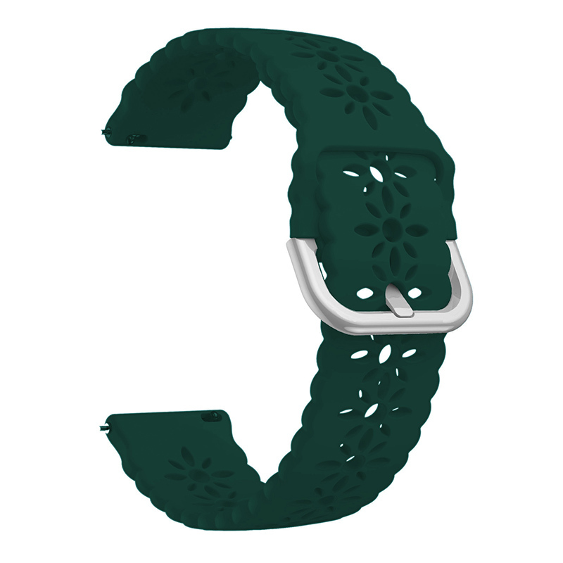 Verde Scuro + Fibbia Argento