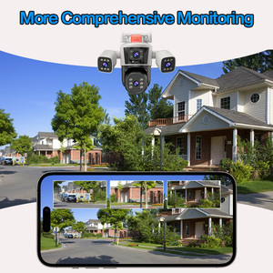 8k Wireless Wifi Solar Security <strong>Camera</strong> 720 Degree Ptz Control IP Auto Tracking Night Vision Cctv <strong>Camera</strong> <strong>IPC</strong> 360 Home - Product Image 5