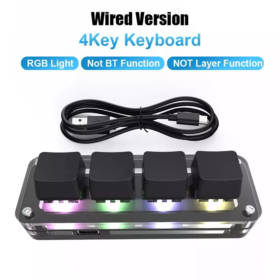 4 clés RGB