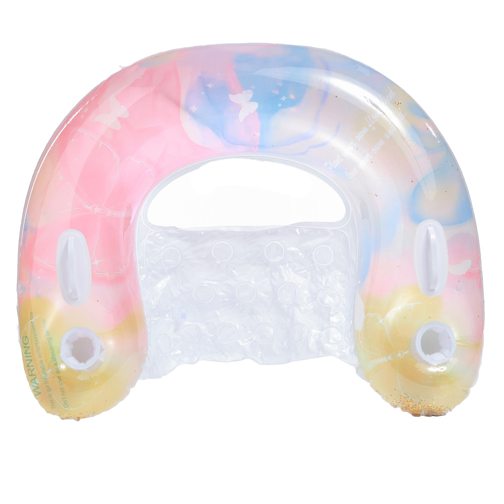 Sequined Pink Butterfly - U-shaped Float