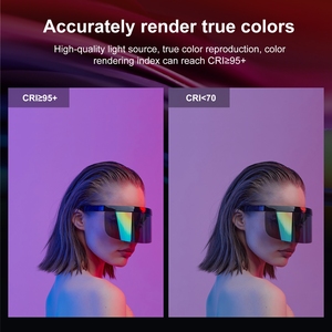 PULUZ 17cmRGBスティックライト磁気LEDフィルライト、20シーンモード写真撮影とセルフィー用の調整可能な明るさ - Product Image 5