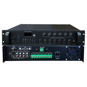Professional Audio Pa <strong>System</strong> Mixer With 120w Class D Amplifier 120w <strong>Output</strong> Power for Public Address and Music <strong>System</strong> - Product Image 2