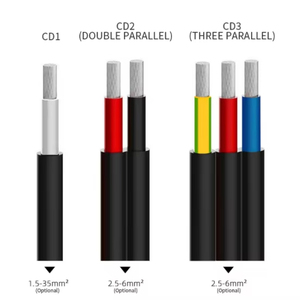 1X6MM fotovoltaik kablo telli kalaylı bakır güneş tel Xlpe yalıtım Pv kablo güneş enerjisi sistemleri için - Product Image 4