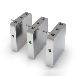 CE-geprüfte 3-Arm-Drop-Arm-Drehkreuz-Zugangskontrolle für das Fitness studio im Freien mit stilvollem Box-Design - Product Image 3