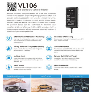 Jimi VL106 INS辅助LTE车载全球定位系统跟踪器，具有8型高级驾驶行为分析 - Product Image 4