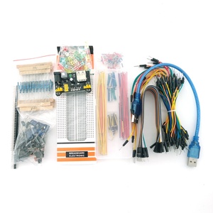 Electronic Circuit Board Kit Bundle with Breadboard Cable Resistor, Capacitor, LED, Potentiometer for <strong>Arduino</strong> <strong>Project</strong> - Product Image 3