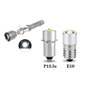 P13.5S <strong>E10</strong> 3W 3V/4-<strong>12V</strong>/6-24v <strong>LED</strong> Lamp Bulb Replacement Torch Emergency Flashlight Light Bulbs Work 3-6 Cells Maglite - Product Image 5
