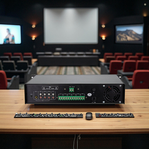 Mezclador de sistema Pa de audio profesional con amplificador de clase D de 120W Potencia de salida de 120W para megafonía y Sistema de música - Product Image 1