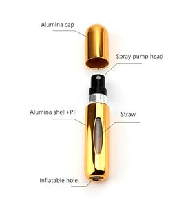 Cute <strong>Perfume</strong> 5ml 8ml 10ml Bottles Aluminum <strong>Perfume</strong> Atomizer Spray Bottle - Product Image 3