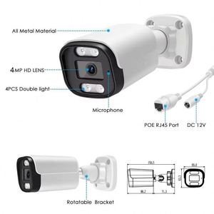 Custom 2MP 4MP 5MP 8MP ON-VIF <strong>IP</strong> <strong>Camera</strong> 4K Smart Network Surveillance Wifi Outdoor POE ON-VIF WebRTC RTSP RTMP <strong>with</strong> SDK API - Product Image 6