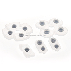 Teclados de goma de silicona conductora JDS 001, 011, 030, 040, 050, para PS4, Mando de juegos, teclado para PS3, Gamepad, botones, funda blanda - Product Image 4