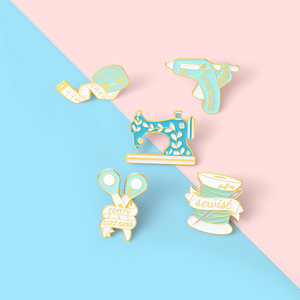 Bộ Huy Hiệu Ghim Ve Áo May Vá Kim Loại Số Lượng Lớn Đủ Loại Ghim May Vá Tùy Chỉnh Độc Đáo Trang Phục Ghim Tráng Men - Product Image 6