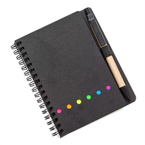 Bloc de notas Kraft con logotipo personalizado y bolígrafo, notas adhesivas, cuaderno de papel Kraft ecológico, miniblocs de notas pequeños, cuaderno de impresión personalizado con bolígrafo