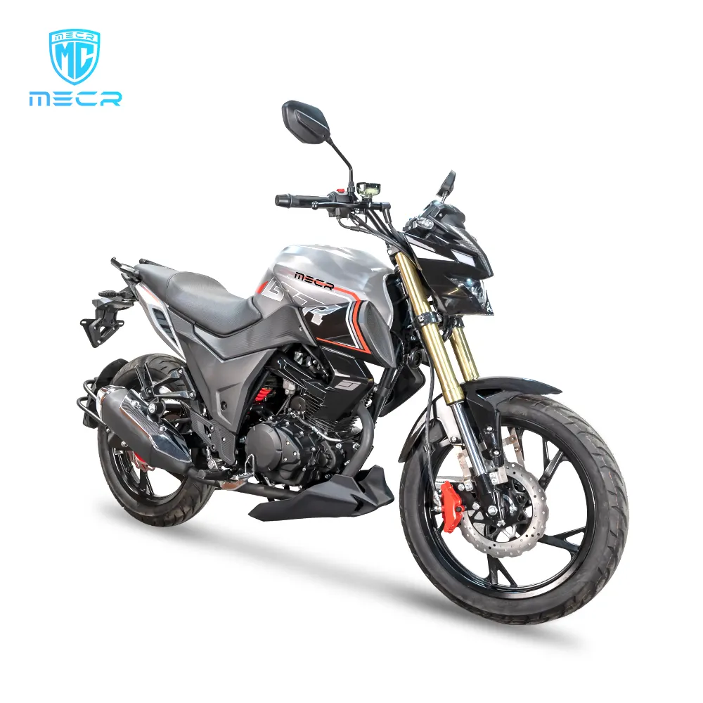 Motocicletta elettrica economica di vendita diretta del produttore con il motociclo ad alta velocità originale della fabbrica 200cc della cina del LED
