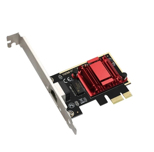 1000Mbps 2500M Gigabit PCI-E Wired <strong>Network</strong> <strong>Adapter</strong> 2.5G <strong>PCIe</strong> to RJ45 Ethernet <strong>Network</strong> Card 2500Mbps Nic Lan Card for Desktop PC