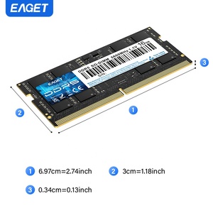 Eaget p50n máy tính xách tay DDR5 <span class=keywords><strong>RAM</strong></span> trong kho chơi game bán buôn bộ nhớ 5600MHz cho máy tính xách tay SODIMM <span class=keywords><strong>Ram</strong></span> 16GB Memoria <span class=keywords><strong>RAM</strong></span> DDR5 - Product Image 2