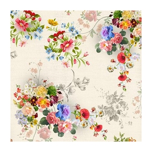 Nhà dệt Duvet cover Chất liệu hoa in sợi nhỏ vải 100 Polyester <span class=keywords><strong>Comforter</strong></span> vải - Product Image 1