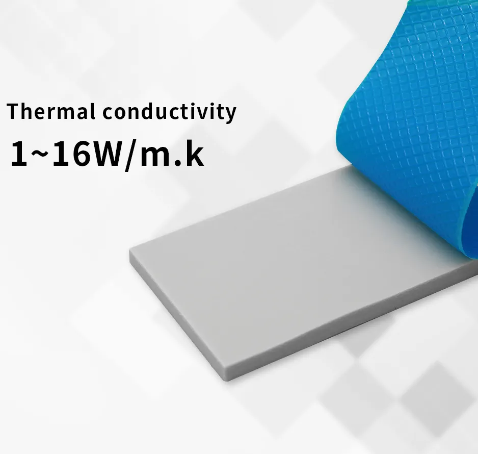 Thermosilikon-Isolier kissen für GPU-CPU-Kühl kissen 0,25-10MM Niedriger Wärme widerstand