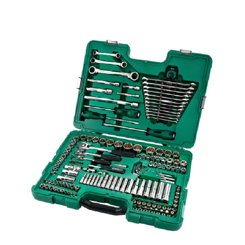 Hot sales hardware tool flagship china store 150 auto repair comprehensive combination sleeve manual hand tools set