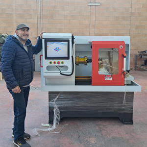 GookiiTech attrezzature per la riparazione di cerchi per auto in lega di programmazione orizzontale diamantata taglio CNC macchina per riparazione tornio CNC