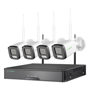 GW-TFD-M5X-K4(AG) GCraftsman <span class=keywords><strong>4</strong></span> kanal 5MP IP67 açık WIFI kameralar sistemi kablosuz NVR kitleri APP XMEYE ICSEE - Product Image 1