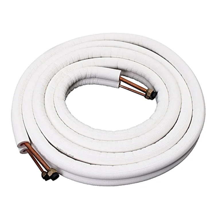 1/4 Copper Tube 15m Length Air Conditioning Copper Pipe 3/8 1/4 in Coil For Air Condition