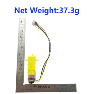 Intelligenter Auto Getriebe motor Encoder TT Motor Gleichstrom motor mit Kabel Für Auto Roboter Kit