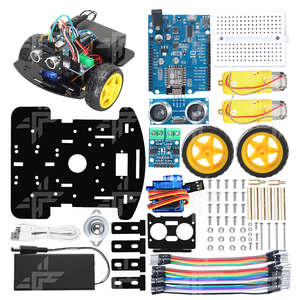Eparthub ESP8266 12E programmabile IDE Robot intelligente Robot Robot Robot con sfera di rullo di guida 2Matic ruote per la formazione Maker - Product Image 5