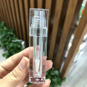 4ml Empty square Lip Gloss Tube Big <strong>Doe</strong> Foot Lipgloss square Lip Container for Lip Gloss Custom logo - Product Image 2