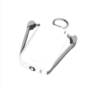 Keychain 4000mAh 2000 mAh ngân hàng điện du lịch ngoài trời di động sạc ngân hàng điện mini ngân hàng điện cho máy tính bảng thông minh Điện thoại thông minh với <span class=keywords><strong>LED</strong></span> GPS Key Finder - Product Image 1