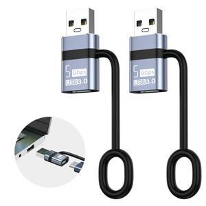 Tipo-C a USB 3.0 trasferimento dati veloce 5 Gb/s supporto USB-C Hard Driver U Disk adattatore USB C convertitore con gancio in silicone - Product Image 2